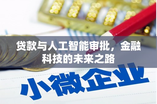 常宁贷款与人工智能审批，金融科技的未来之路