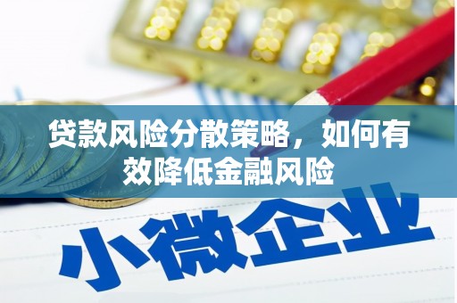 常宁贷款风险分散策略，如何有效降低金融风险
