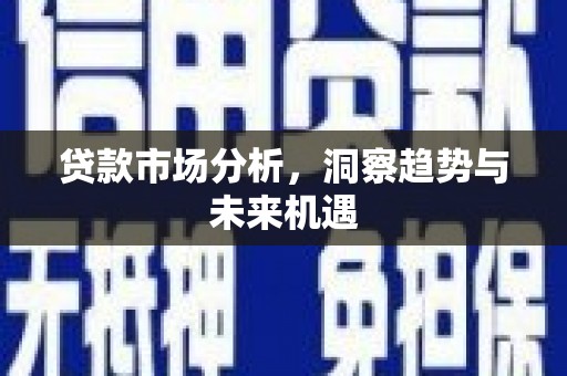 常宁贷款市场分析，洞察趋势与未来机遇
