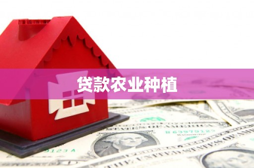 常宁贷款农业种植