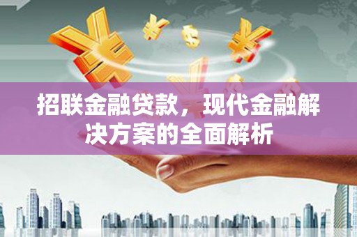 常宁招联金融贷款，现代金融解决方案的全面解析